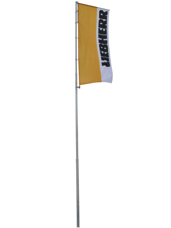 Уличный флагшток «Открытый баннер-лифт» 6 м