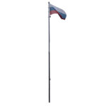 Уличный флагшток "Открытый механизм" 8 м.