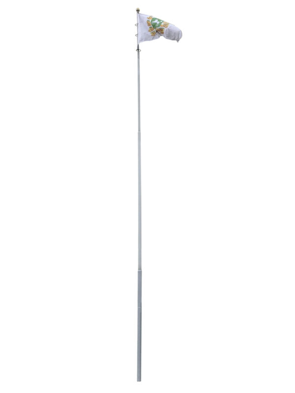 Уличный флагшток "Открытый механизм" 9 м