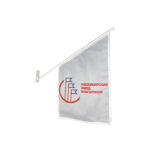 Фасадный рекламный флагшток пластик, 500 мм.