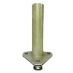 Основание с гильзой 74 мм. откидной шарнир (Цинк)