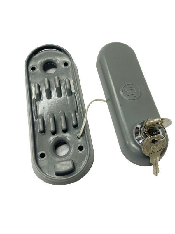 Замок закрытого механизма