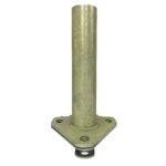 Основание с гильзой 59 мм. откидной шарнир (Цинк)