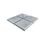 Мобильное сварное основание "Квадрат" 4 плитки