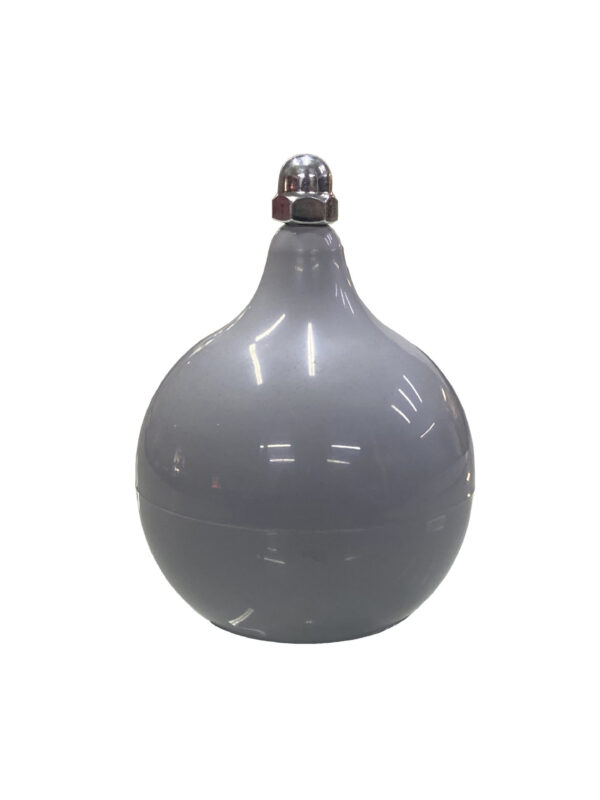 Пластиковое навершие "Луковица", серый