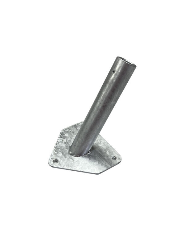 Сварной фасадный кронштейн на 1 шток (Цинк)