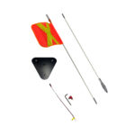 Флагшток сигнальный на магните 244 см.