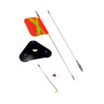 Флагшток сигнальный на магните 244 см.