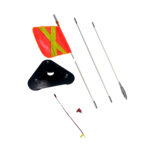 Флагшток сигнальный на магните 305 см.